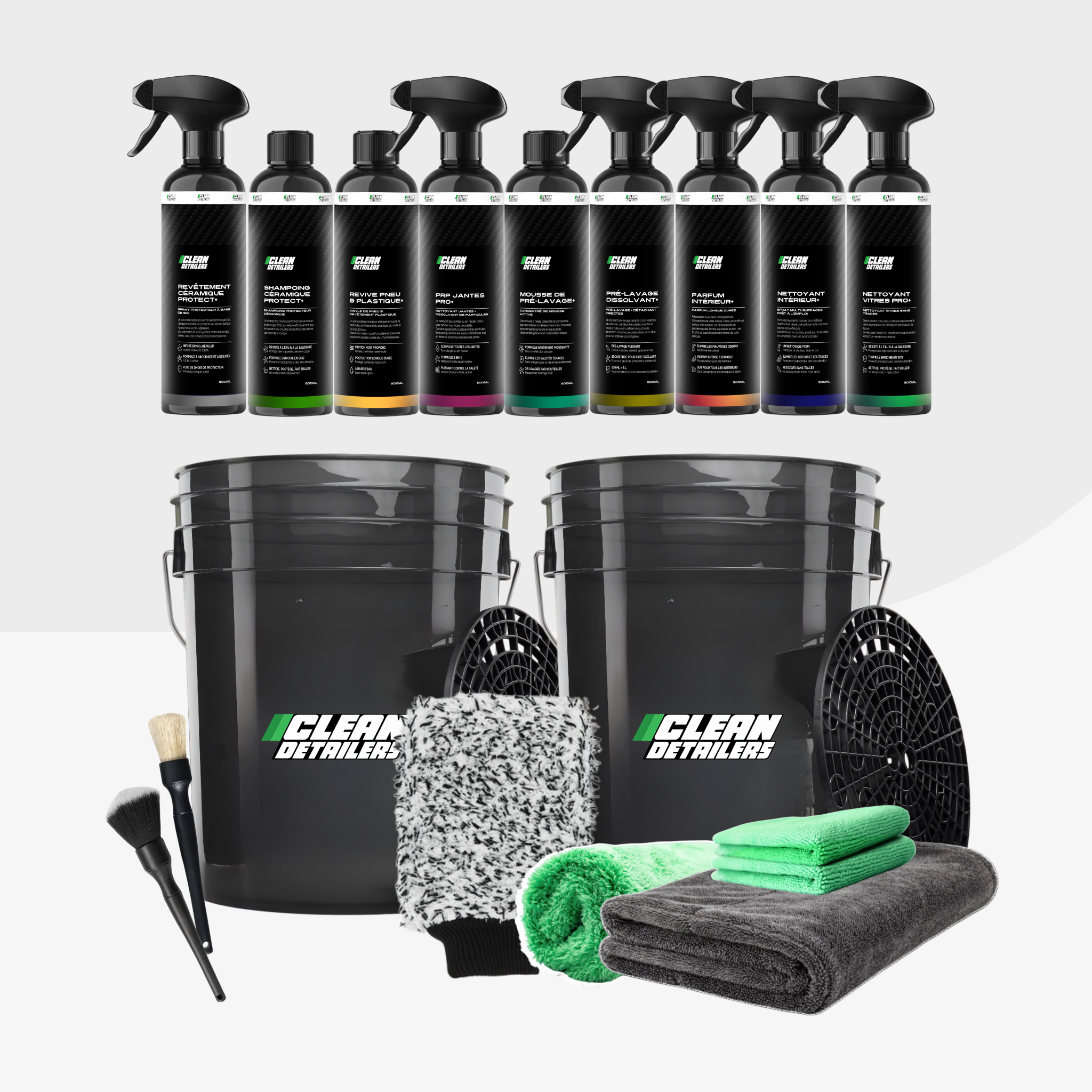 Kit Buckets Pro Detailer